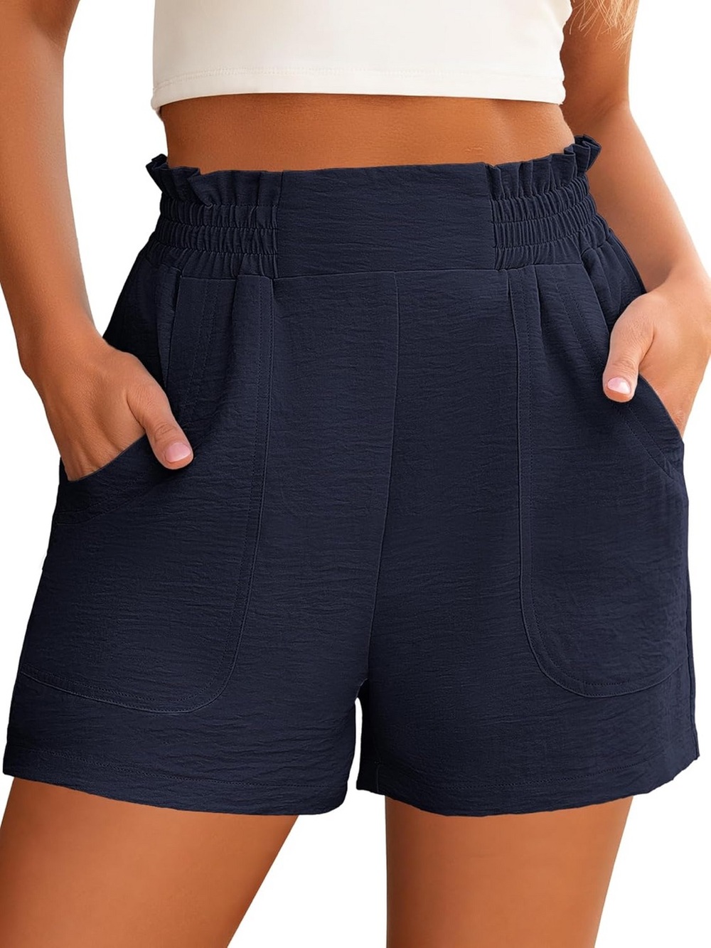 NWT Women's High Waisted Wide Leg Shorts